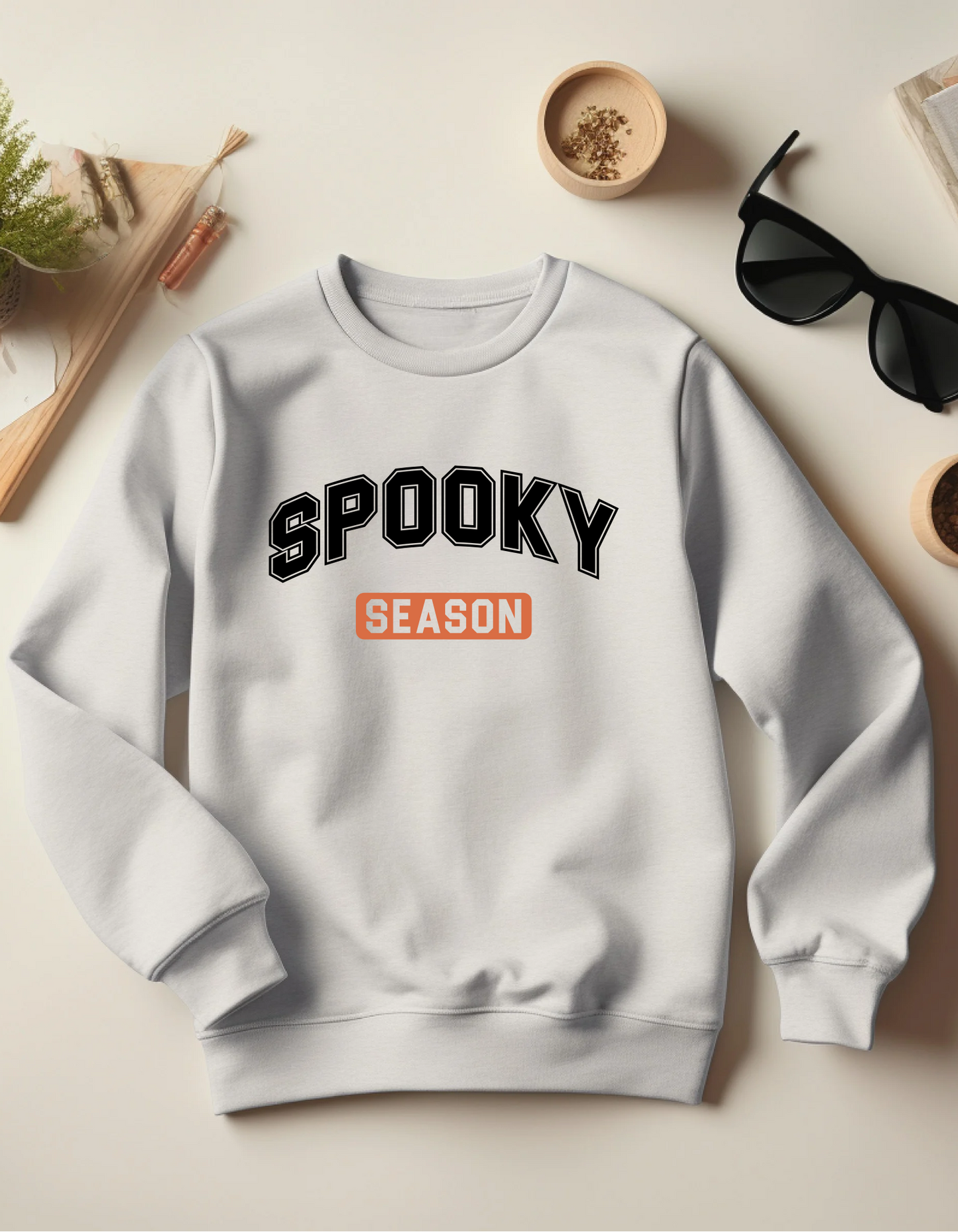 Spooky Season Sweatshirt, Fall Sweatshirt, Comfy Sweatshirts, Fall Tops, Halloween Sweatshirt, Teacher Friendly Fall Sweatshirt