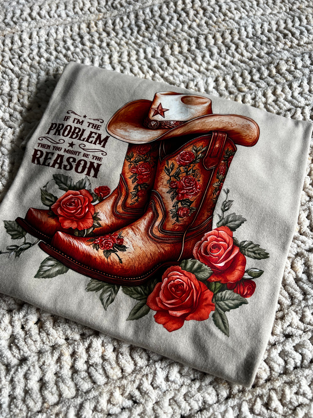 Boots & Roses Rodeo Graphic Tee