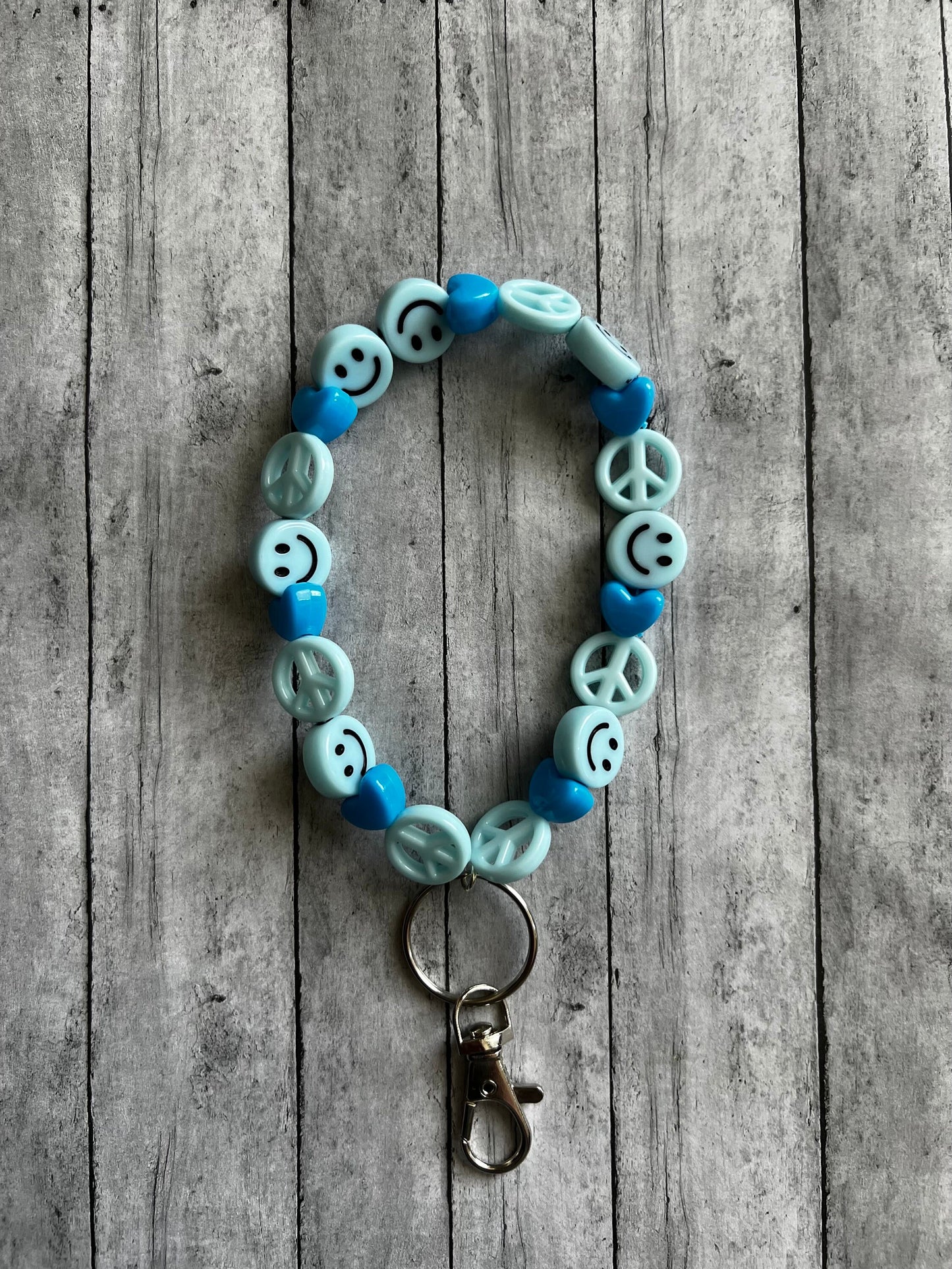 Smiley Face Key Chain for Keys, Smiley Face Keychain, Key Chain Accessories, Backpack Keychain, Gifts for Her, Teachers Gift