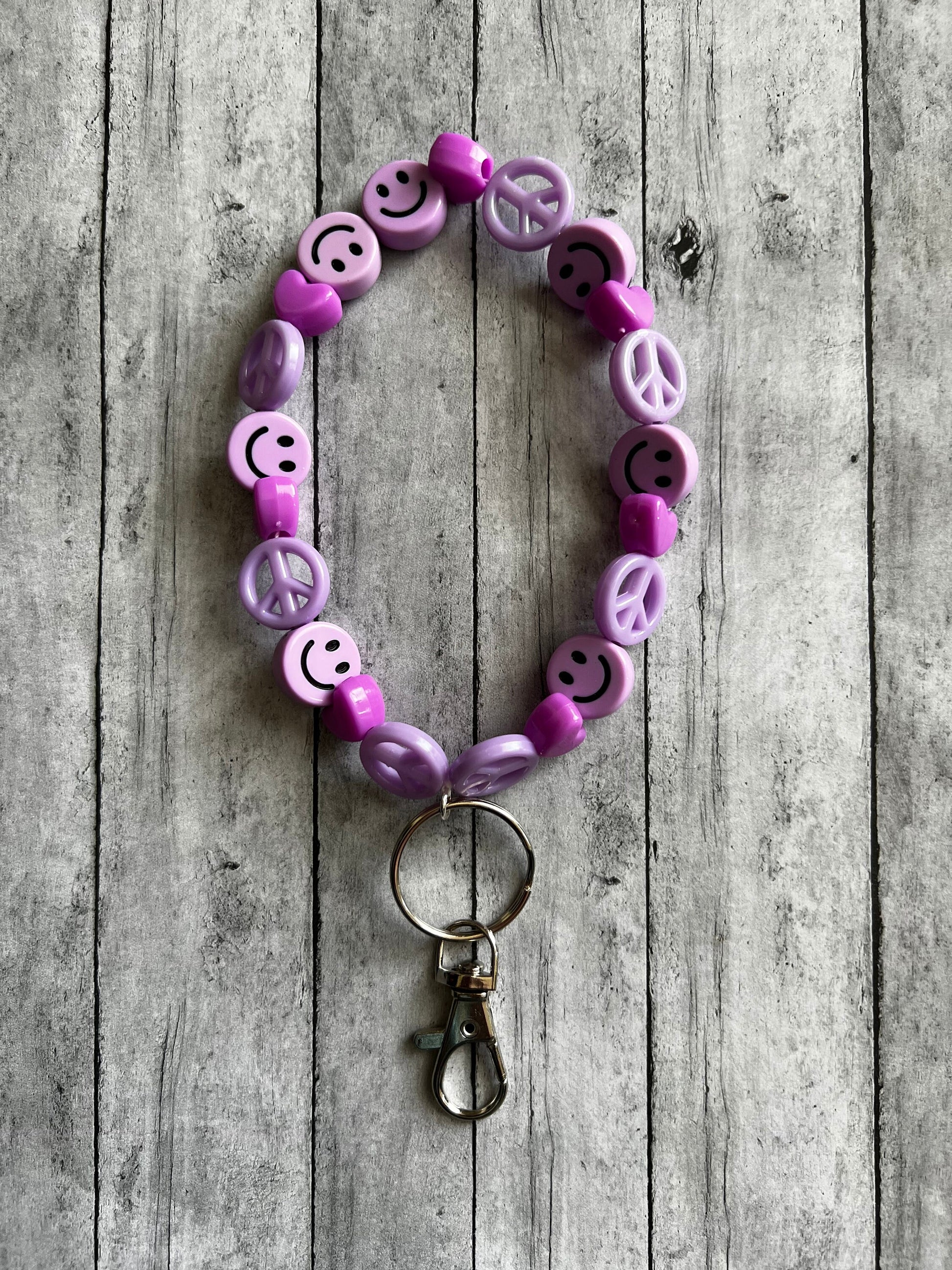 Smiley Face Keychain, Bag Keychain, Backpack Keychain, Key Chain Accessories, Gifts for Her, Teachers Gift