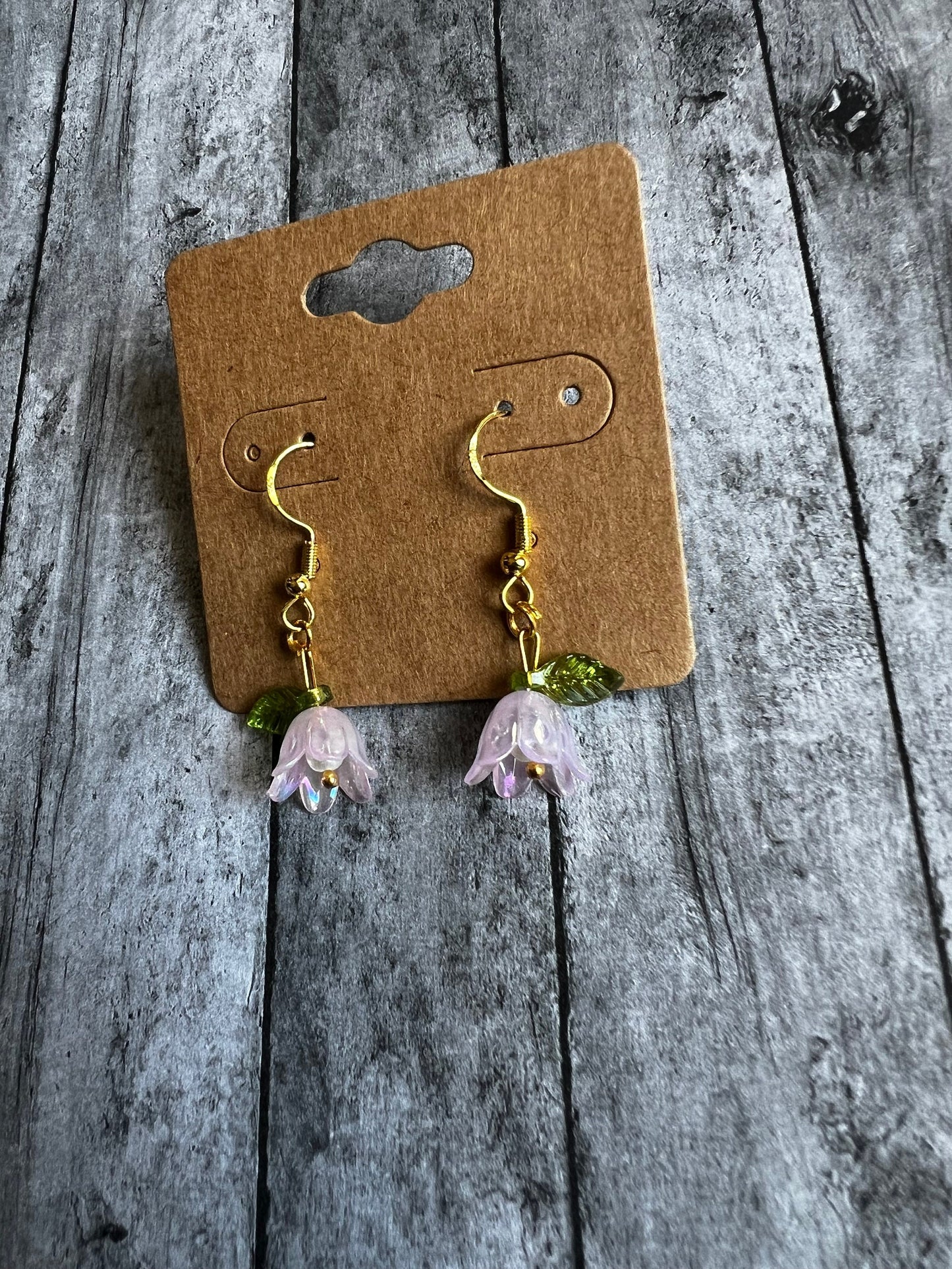 Tulip Earrings, Flower Jewelry, Spring Earrings, Summer Earrings, Jewelry Gift, Hypoallergenic Earrings, Gifts for Her