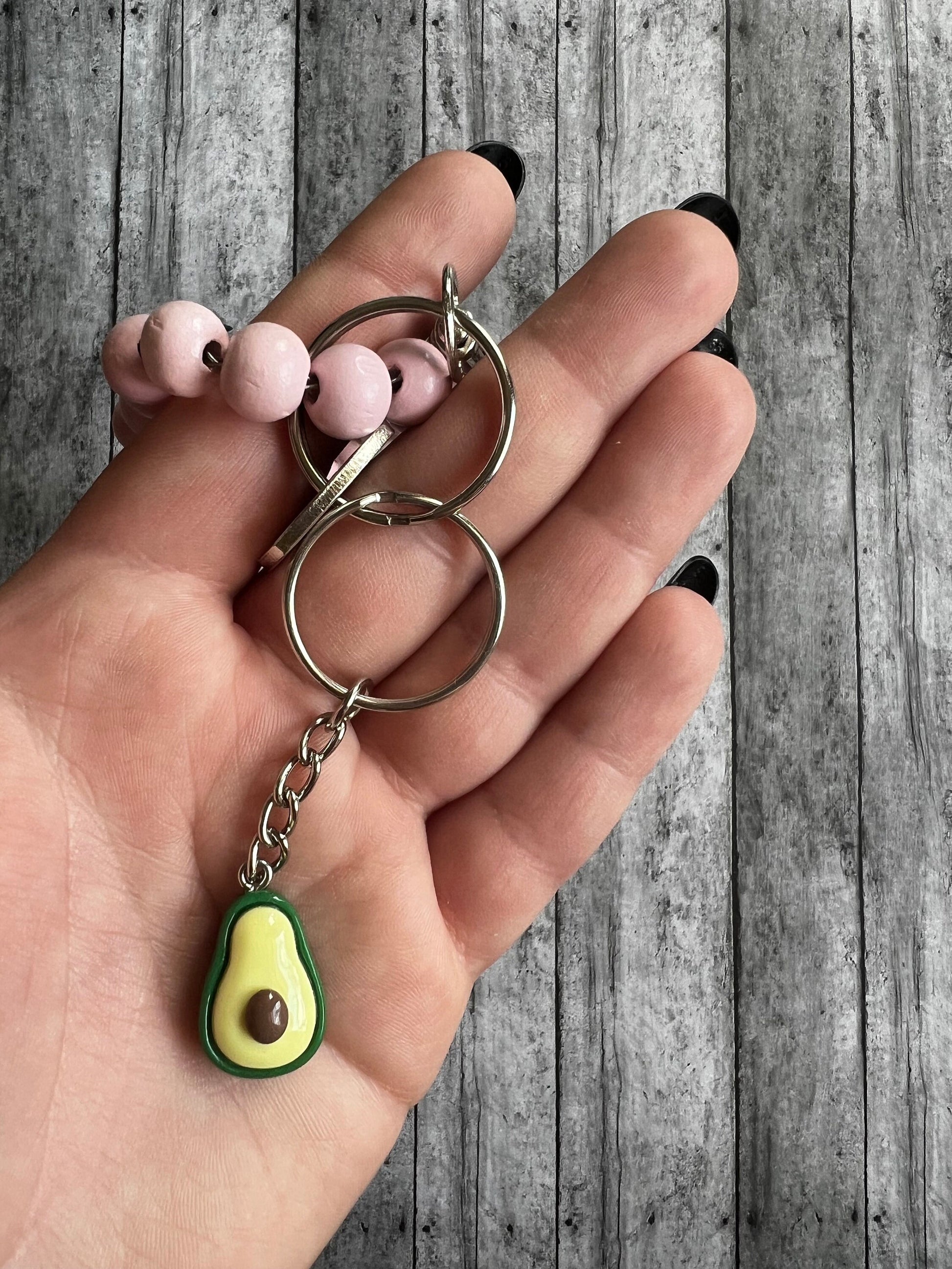 Avocado Keychain