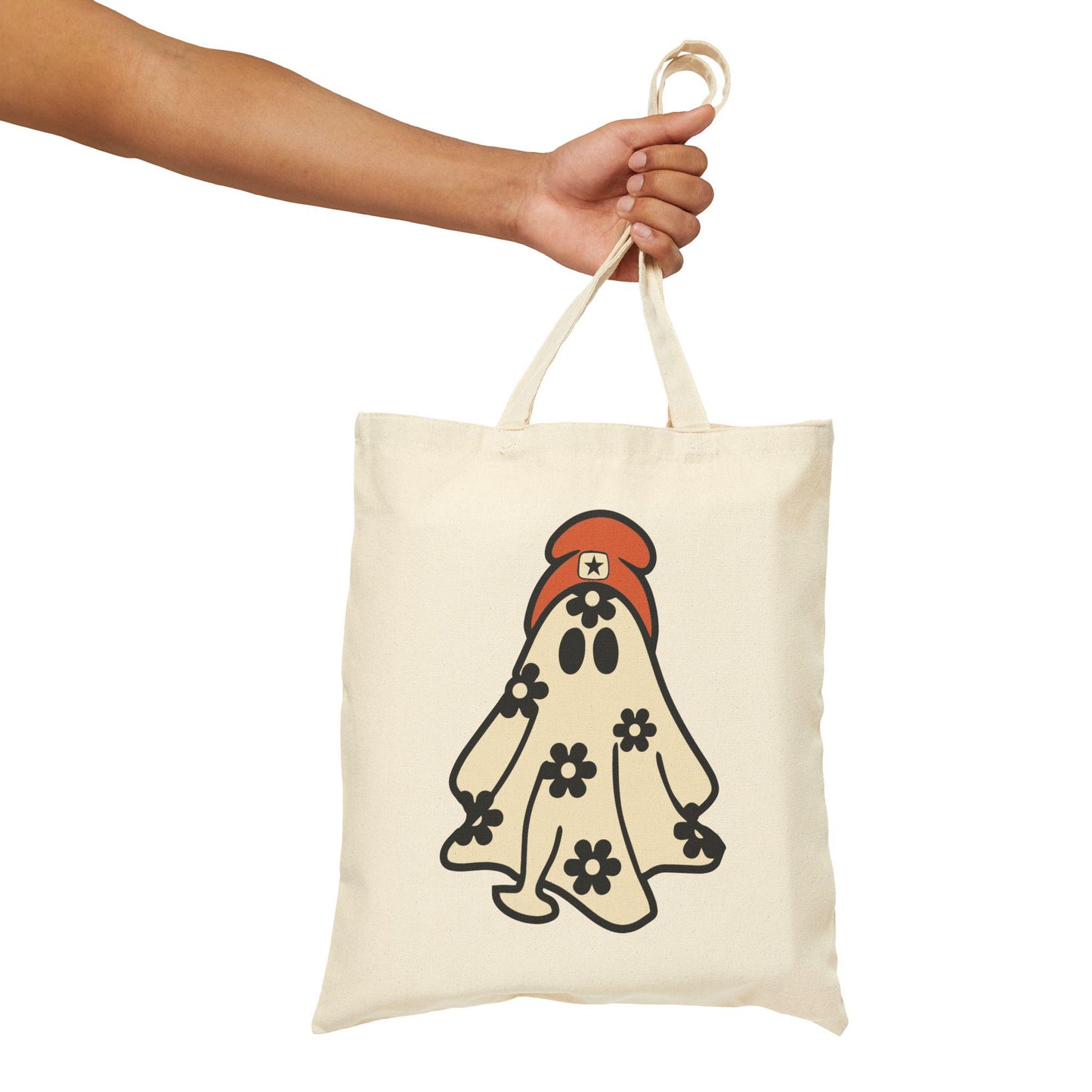 Halloween Canvas Tote Bag, Fall Tote Bag, Halloween Accessories, Trick or Treat Candy Bags, Canvas Tote Bags, Farmers Market Tote Bag